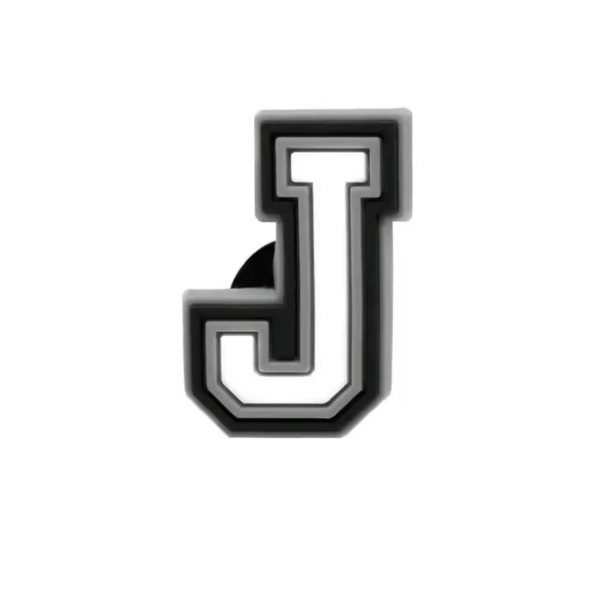 Letter 'J' Croc Charm - All4Swim
