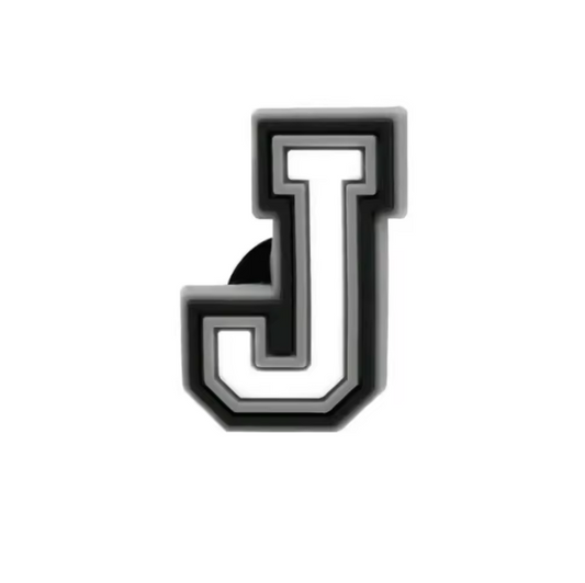 Letter 'J' Croc Charm - All4Swim
