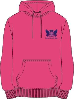 Dorset County Championships 2026 Youth Hoodie - Fuchsia