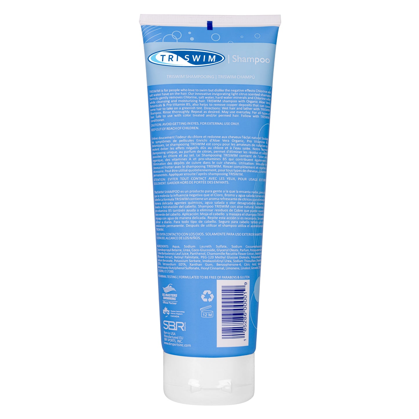 TRISWIM Chlorine Removal Shampoo For Swimmers | Lime & Tropical Mango