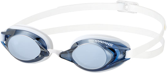 Swans SR-2 Mirror Goggles - Navy/Silver
