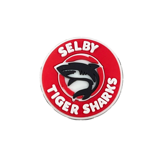Selby Tiger Sharks Shoe Charm