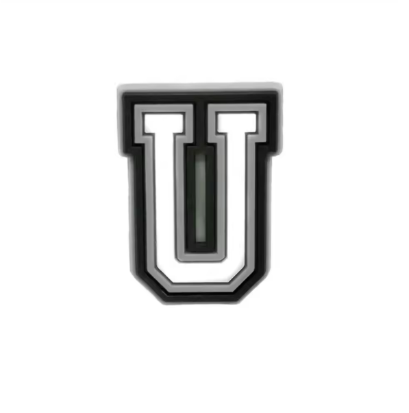 Letter 'U' Croc Charm - All4Swim