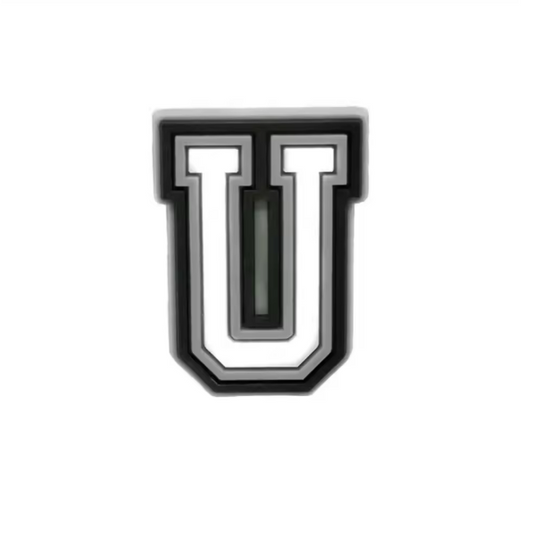 Letter 'U' Croc Charm - All4Swim