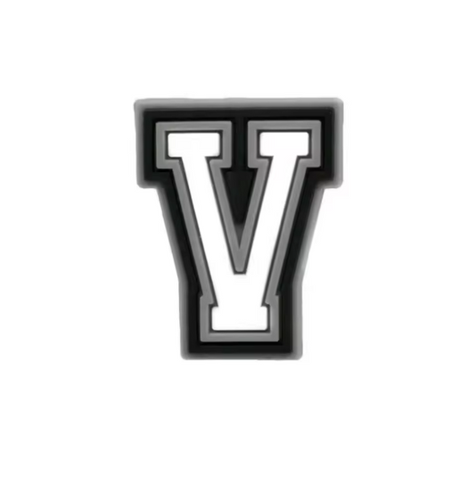 Letter 'V' Croc Charm - All4Swim
