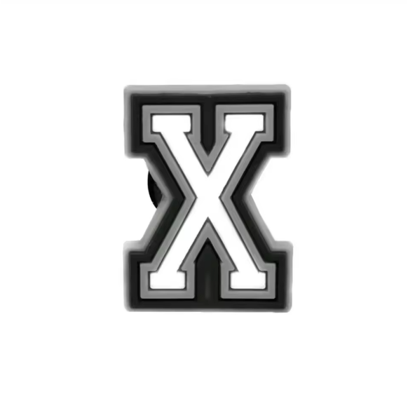 Letter 'X' Croc Charm - All4Swim