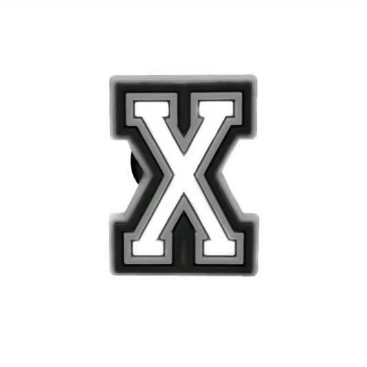 Letter 'X' Croc Charm - All4Swim