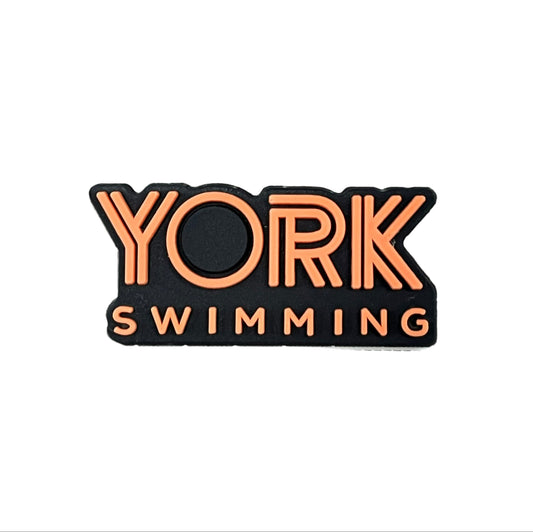 York City Baths Swimming Club Shoe Charm - York