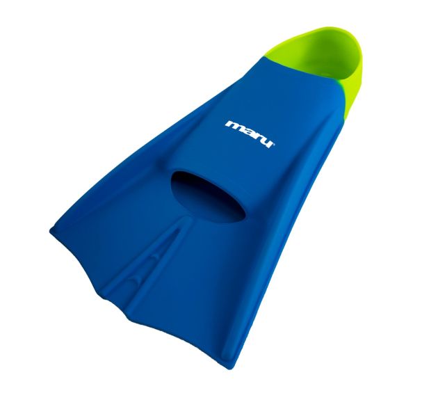 Palmes d'entraînement Maru (bleu/citron vert) 