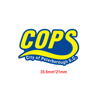 Breloque pour chaussures du club de natation de la ville de Peterborough