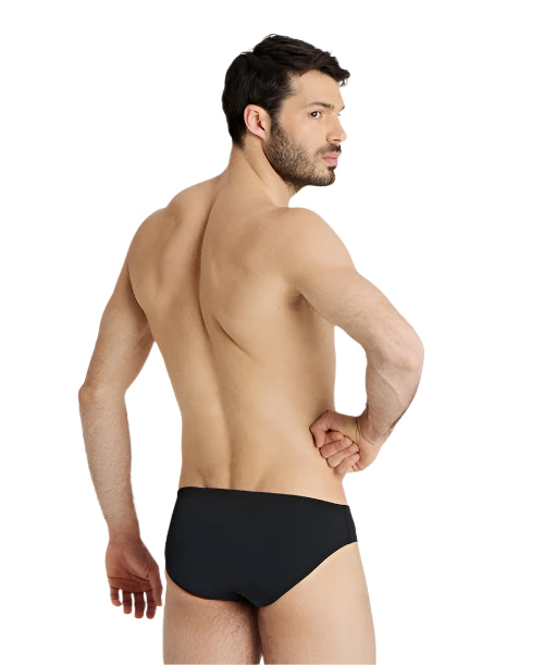 Arena Performance Men's Solid Team Swim Briefs - Black - All4Swim