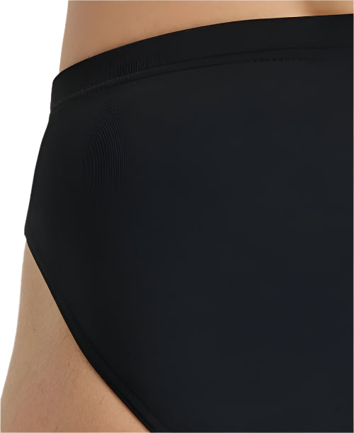 Arena Performance Men's Solid Team Swim Briefs - Black - All4Swim