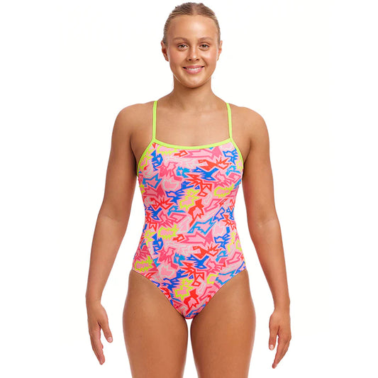 Funkita Women's Rock Star Single Strap One Piece - All4Swim
