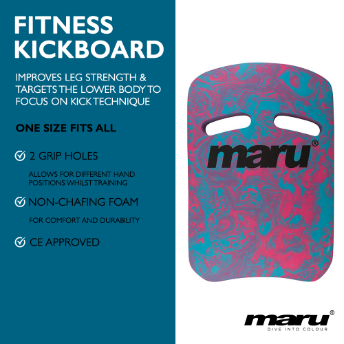 Maru Kickboard (Blue/Pink) - All4Swim