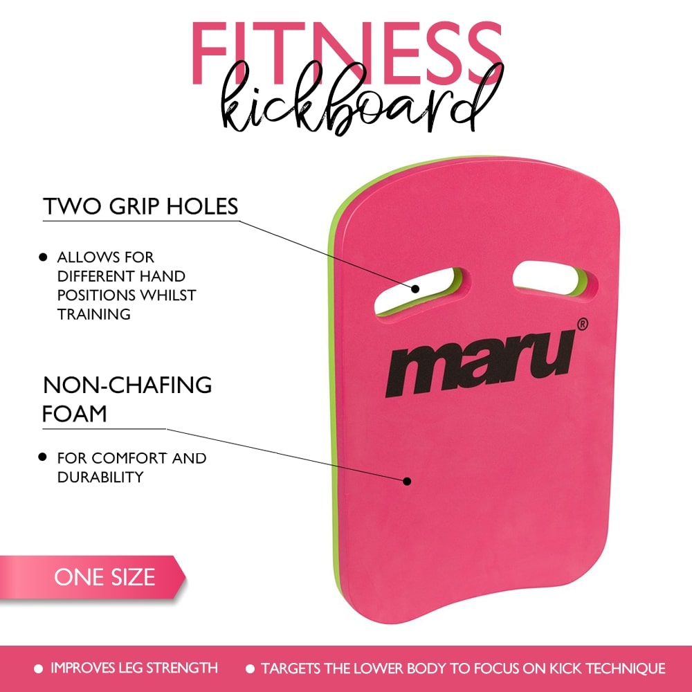 Maru Kickboard (Pink) - All4Swim