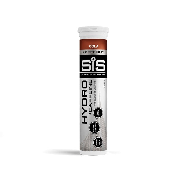 SiS Hydro Tablets + Electrolytes + Caffiene - Cola (20 Tablets)