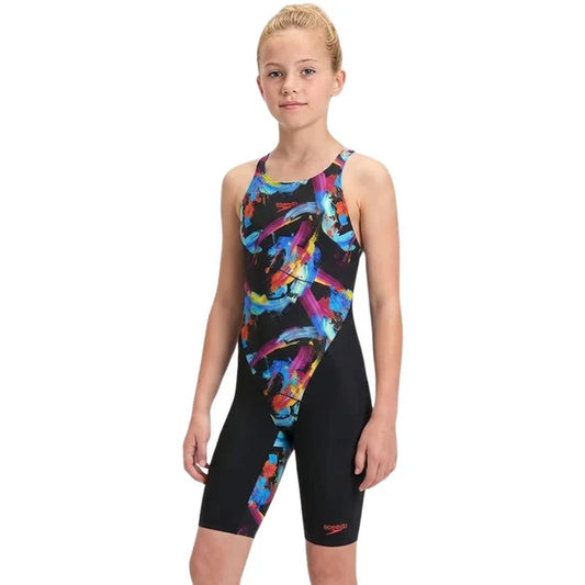 Combinaison Speedo Fastskin LZR Ignite pour fille - Bleu