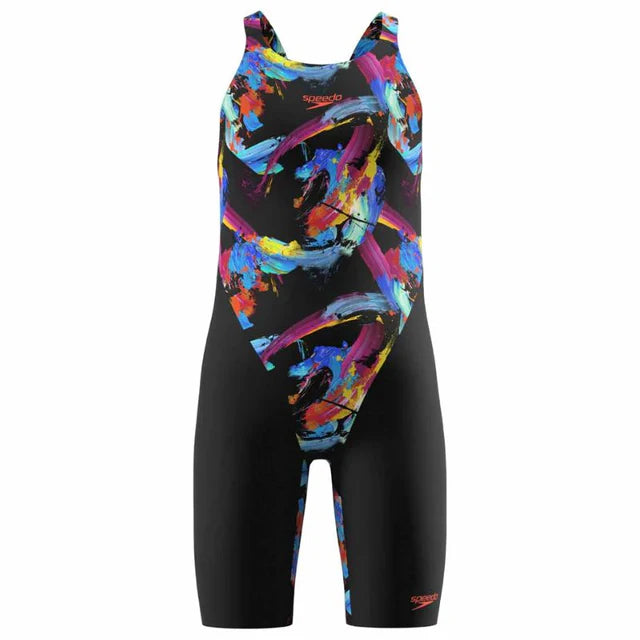 Combinaison Speedo Fastskin LZR Ignite pour fille - Bleu