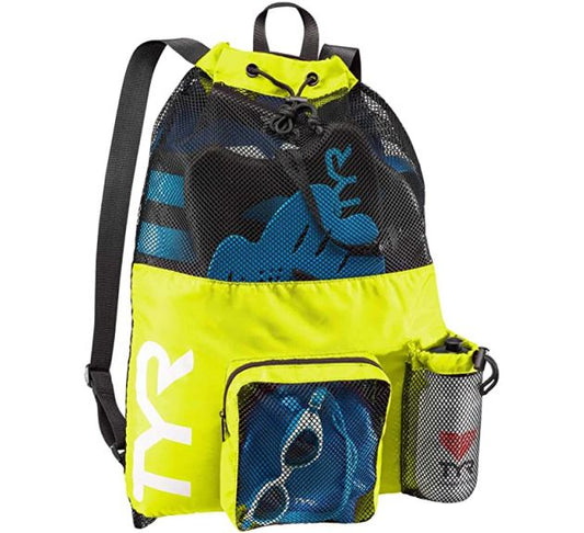 TYR Big Mummy Mesh Bag - Yellow - All4Swim